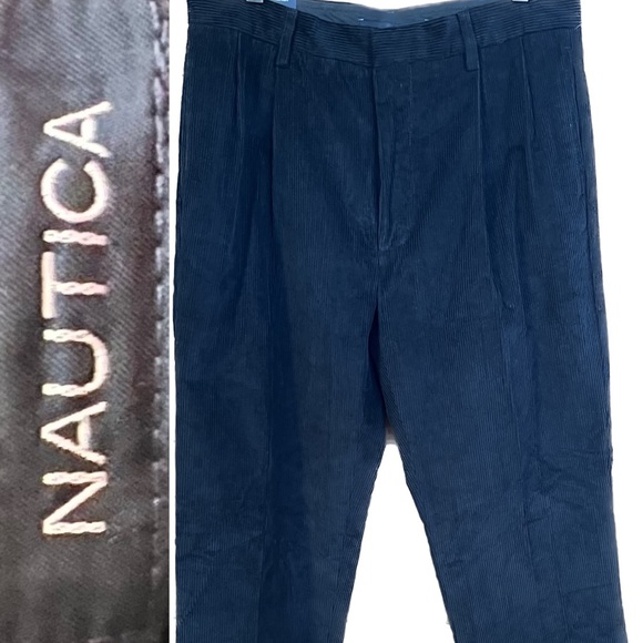 👀🆕34W x 32L NWT Corduroy Pants | Black | NAUTICA | Men’s 34W x 32L - Picture 9 of 9